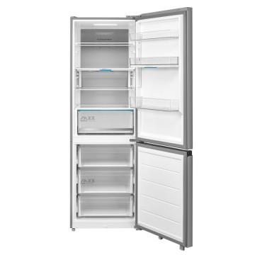 Midea Ψυγειοκαταψύκτης 400lt Total NoFrost Υ186xΠ59.9xΒ68.8εκ. Inox MDRB548MIC46P